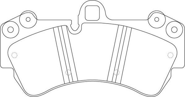 FIT FP3273E - Kit de plaquettes de frein, frein à disque cwaw.fr