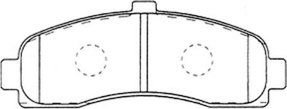 FIT FP2106 - Kit de plaquettes de frein, frein à disque cwaw.fr