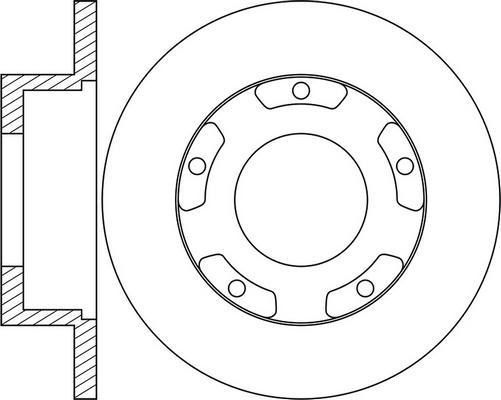 Magneti Marelli 360704035000 - Disque de frein cwaw.fr