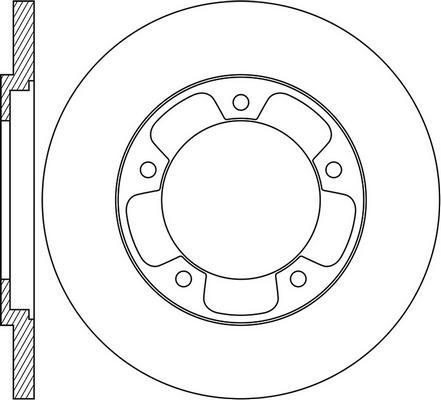 VAICO V25-80029 - Disque de frein cwaw.fr