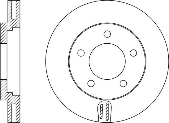 BENDIX 562118 - Disque de frein cwaw.fr