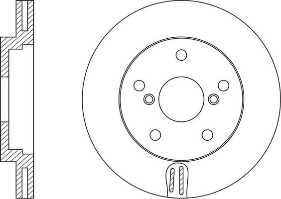 BOSCH 0 986 479 V57 - Disque de frein cwaw.fr