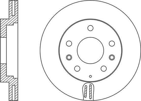 Stellox 6020-3241VK-SX - Disque de frein cwaw.fr