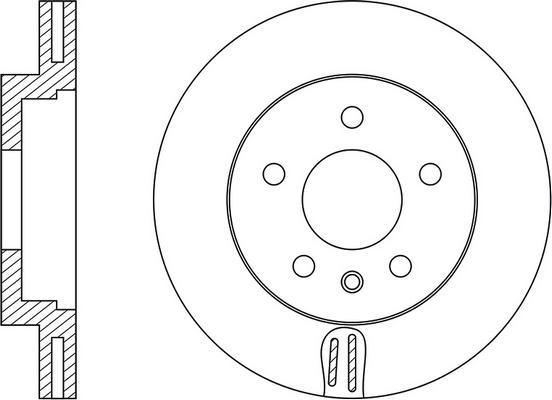 FTE BS7704 - Disque de frein cwaw.fr