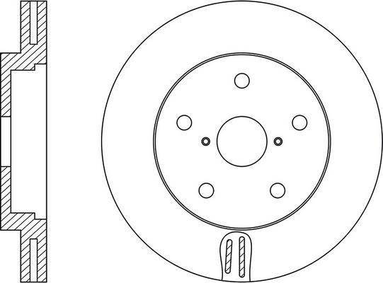 BENDIX 521512 - Disque de frein cwaw.fr