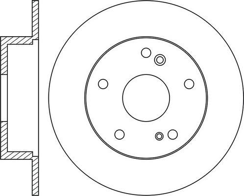 BENDIX 561454 B - Disque de frein cwaw.fr