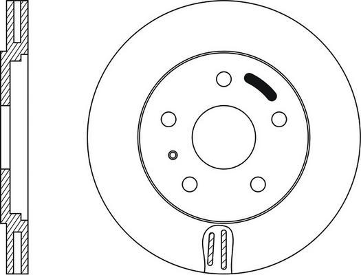 Stellox 6020-4735VK-SX - Disque de frein cwaw.fr