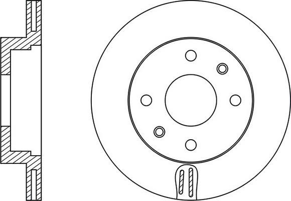 FIT FR0210V - Disque de frein cwaw.fr