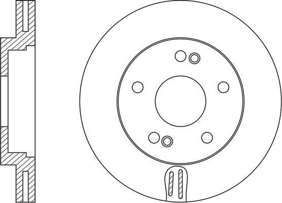 Stellox 6020-3017VK-SX - Disque de frein cwaw.fr