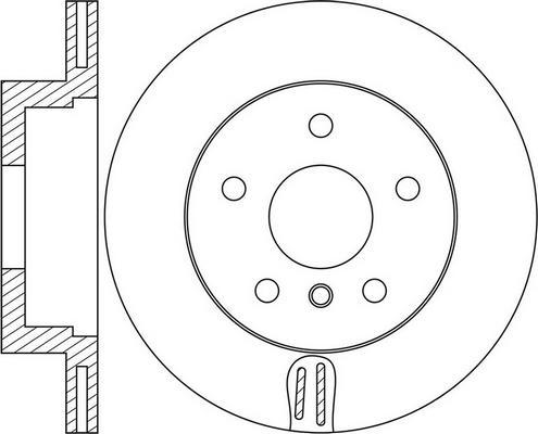 HELLA 8DD 355 111-931 - Disque de frein cwaw.fr