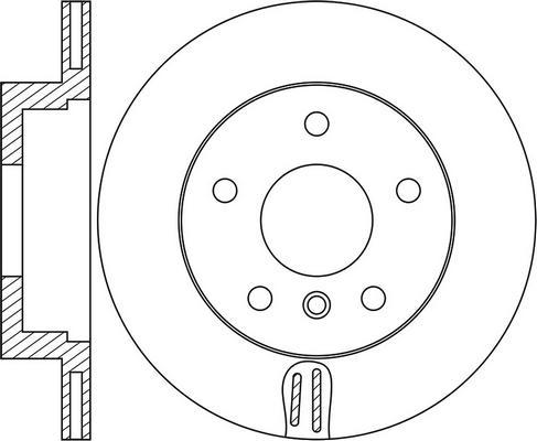 FIT FR1036V - Disque de frein cwaw.fr