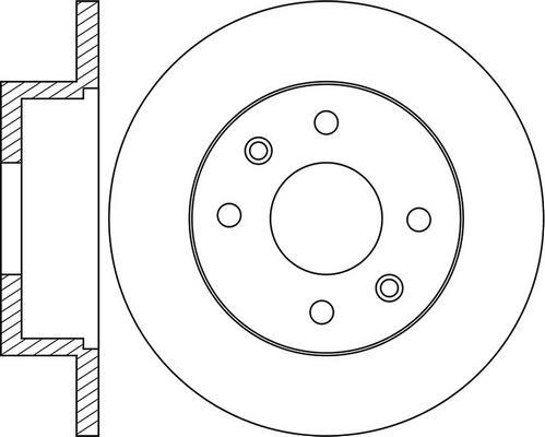 FIT FR1025 - Disque de frein cwaw.fr