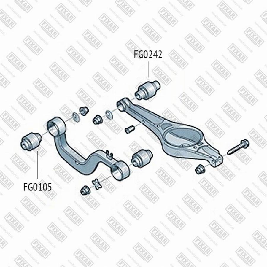 Fixar FG0105 - Suspension, bras de liaison cwaw.fr