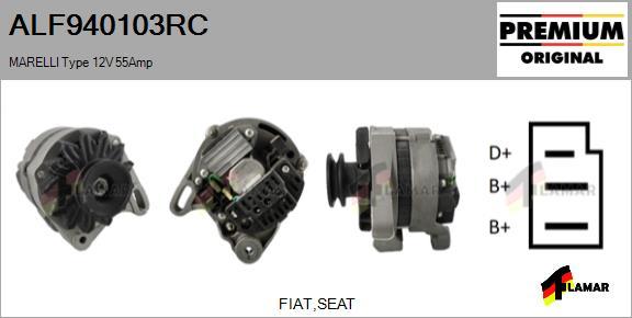 FLAMAR ALF940103RC - Alternateur cwaw.fr