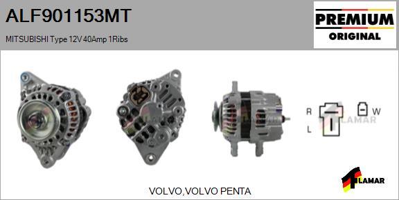 FLAMAR ALF901153MT - Alternateur cwaw.fr