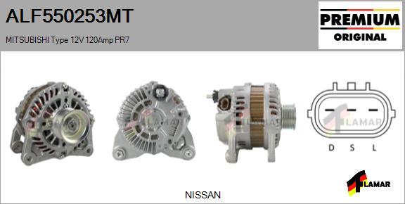 FLAMAR ALF550253MT - Alternateur cwaw.fr
