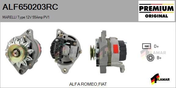 FLAMAR ALF650203RC - Alternateur cwaw.fr