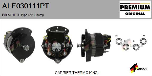FLAMAR ALF030111PT - Alternateur cwaw.fr