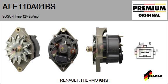 FLAMAR ALF110A01BS - Alternateur cwaw.fr