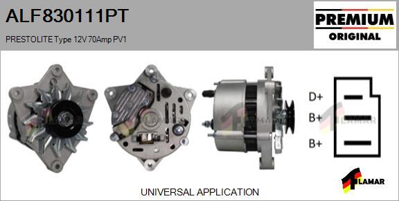 FLAMAR ALF830111PT - Alternateur cwaw.fr