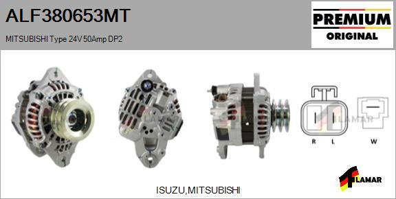 FLAMAR ALF380653MT - Alternateur cwaw.fr