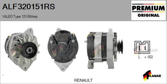 FLAMAR ALF320151RS - Alternateur cwaw.fr