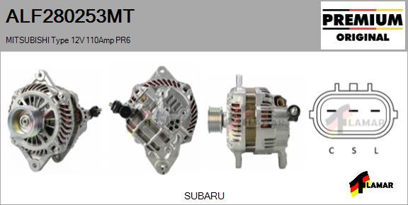 FLAMAR ALF280253MT - Alternateur cwaw.fr