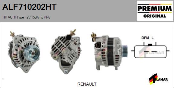 FLAMAR ALF710202HT - Alternateur cwaw.fr