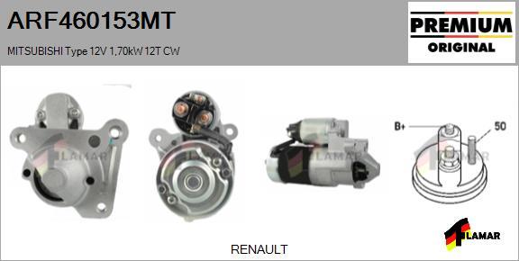 FLAMAR ARF460153MT - Démarreur cwaw.fr