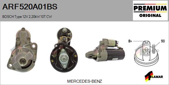 FLAMAR ARF520A01BS - Démarreur cwaw.fr