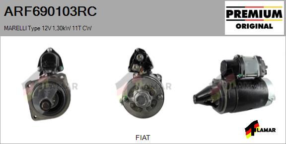 FLAMAR ARF690103RC - Démarreur cwaw.fr