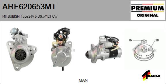 FLAMAR ARF620653MT - Démarreur cwaw.fr