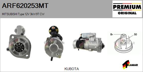 FLAMAR ARF620253MT - Démarreur cwaw.fr