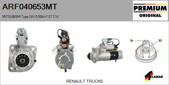 FLAMAR ARF040653MT - Démarreur cwaw.fr