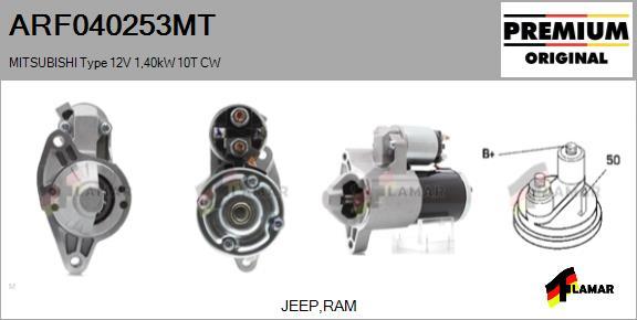 FLAMAR ARF040253MT - Démarreur cwaw.fr