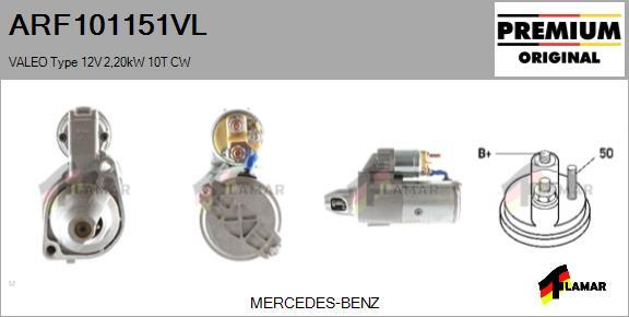 FLAMAR ARF101151VL - Démarreur cwaw.fr