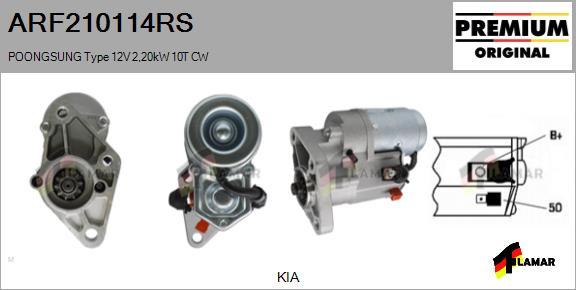 FLAMAR ARF210114RS - Démarreur cwaw.fr