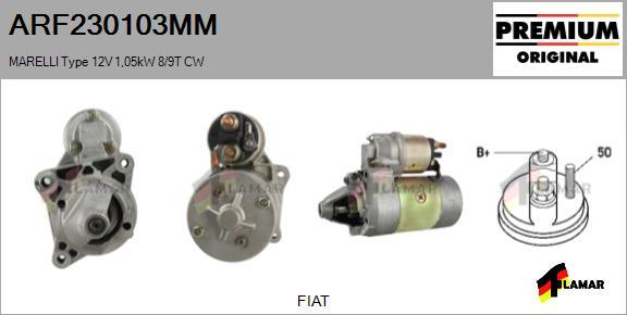 FLAMAR ARF230103MM - Démarreur cwaw.fr