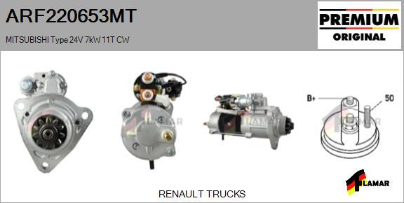 FLAMAR ARF220653MT - Démarreur cwaw.fr