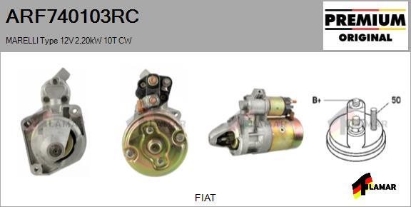 FLAMAR ARF740103RC - Démarreur cwaw.fr