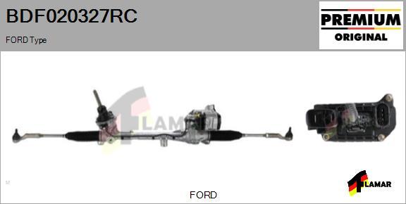 FLAMAR BDF020327RC - Crémaillière de direction cwaw.fr