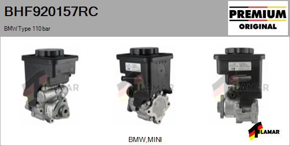 FLAMAR BHF920157RC - Pompe hydraulique, direction cwaw.fr