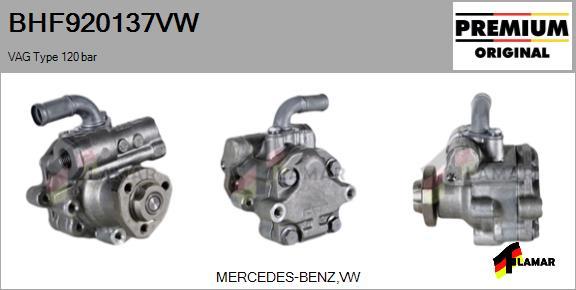 FLAMAR BHF920137VW - Pompe hydraulique, direction cwaw.fr