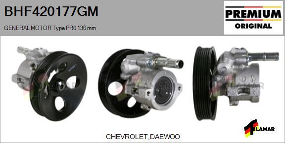 FLAMAR BHF420177GM - Pompe hydraulique, direction cwaw.fr