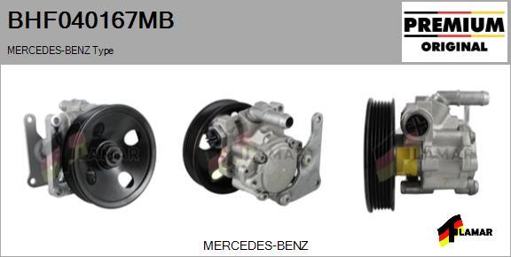 FLAMAR BHF040167MB - Pompe hydraulique, direction cwaw.fr