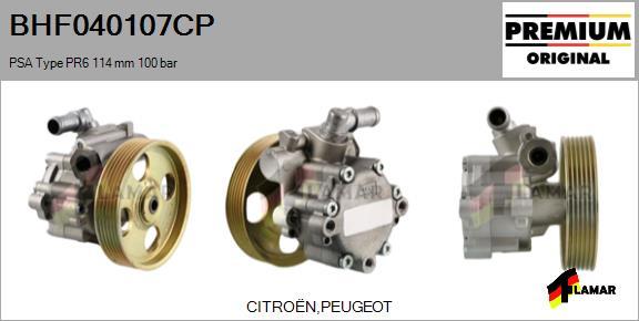 FLAMAR BHF040107CP - Pompe hydraulique, direction cwaw.fr