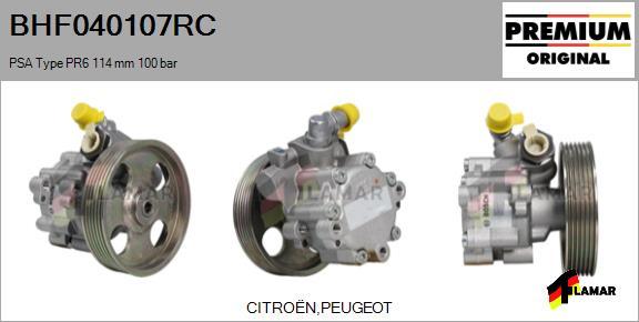 FLAMAR BHF040107RC - Pompe hydraulique, direction cwaw.fr