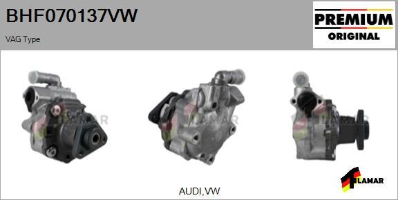 FLAMAR BHF070137VW - Pompe hydraulique, direction cwaw.fr