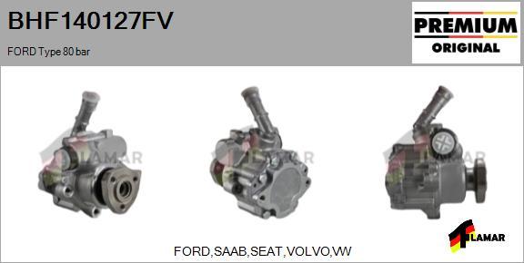 FLAMAR BHF140127FV - Pompe hydraulique, direction cwaw.fr