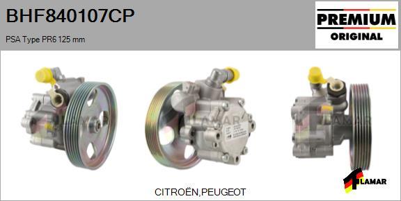 FLAMAR BHF840107CP - Pompe hydraulique, direction cwaw.fr